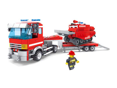 Fire police: trailer 开智 KAZI/高博乐 GBL KY98212