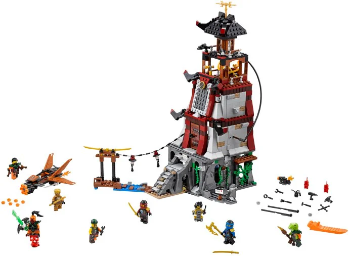 Ninja Lighthouse Defense War 10528
