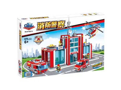 Fire police: fire ships 开智 KAZI/高博乐 GBL KY98214 image 1