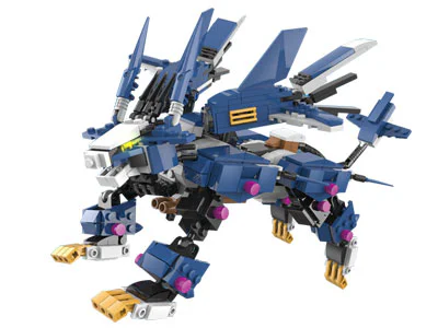 Armour mechanical beasts: dragons, Zero tooth lions 开智 KAZI/高博乐 GBL KY98112-1 image 3