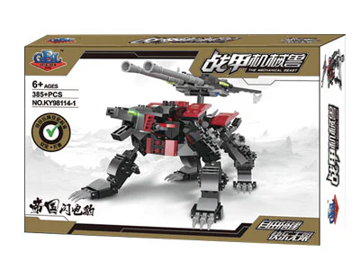 Warrior Mechanoid Beast: Imperial Flash Panther, Fire Fox. 开智 KAZI/高博乐 GBL KY98114-2 image 1