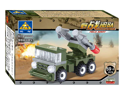 Field forces: Patriot missile vehicle 开智 KAZI/高博乐 GBL KY80004 image 1