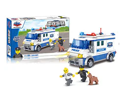 Thunderbolt police: prisoner transport van