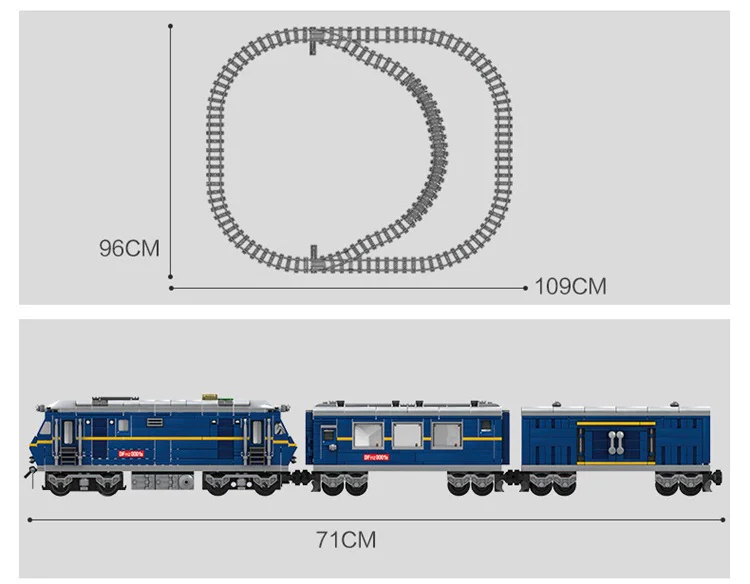 Dongfang 11Z-type internal combustion locomotive. 开智 KAZI/高博乐 GBL KY98220 image 9