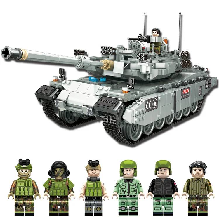 Leopard 2 main battle tank 潘洛斯 PANLOSBRICK 632003 image 2