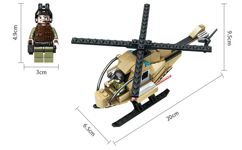 Counter-terrorism raids: anti-terrorist aircraft 潘洛斯 PANLOSBRICK 635004 image 1