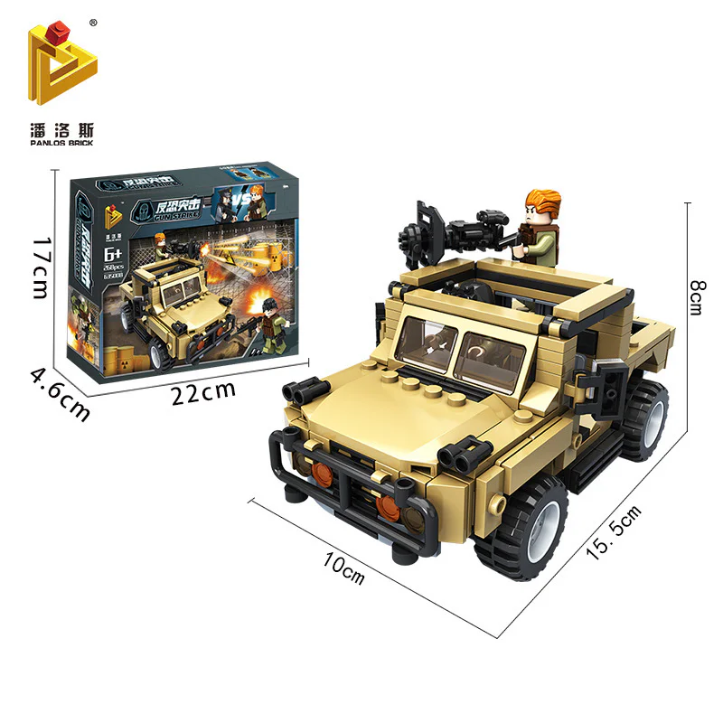 Counter-terrorism raids: armed pickup trucks 潘洛斯 PANLOSBRICK 635008