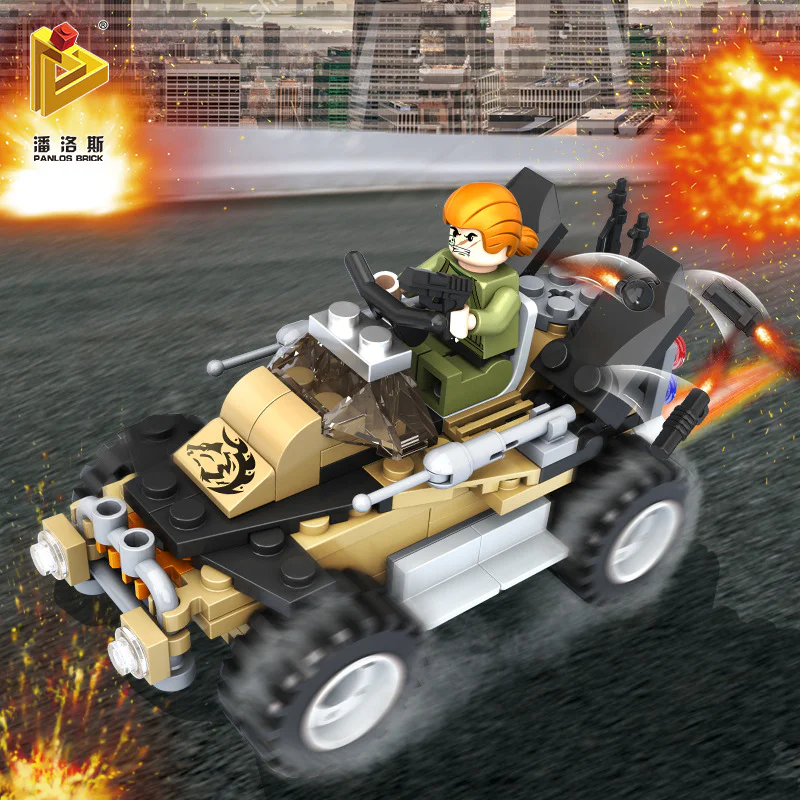 Counter-terrorism raids: four mobile rounds 潘洛斯 PANLOSBRICK 635003 image 2