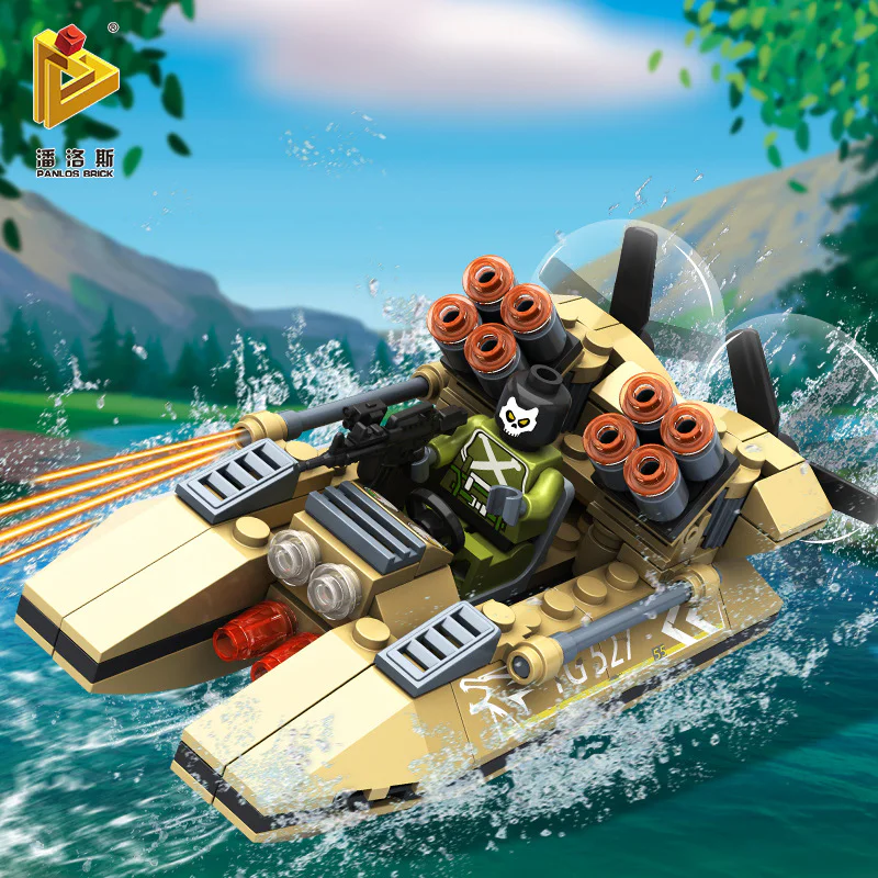 Counter-terrorism raids: storm gas-bed ships 潘洛斯 PANLOSBRICK 635005 image 3