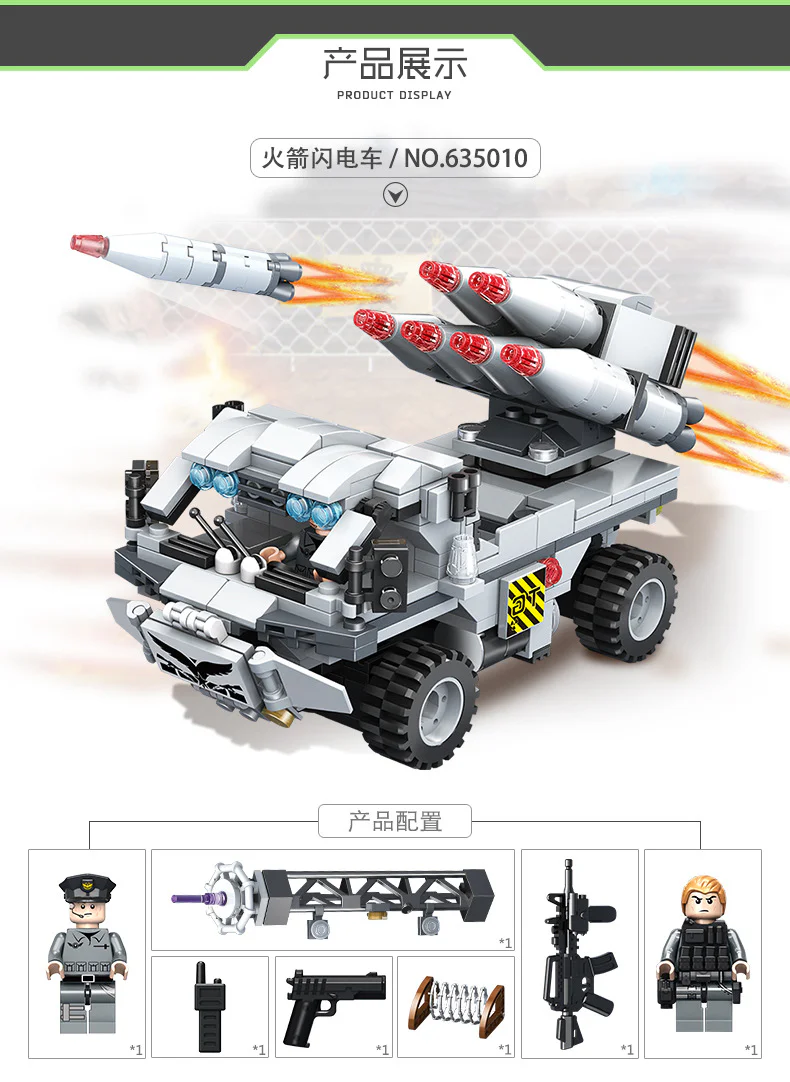 Counter-terrorism raid: Rocket Flash 潘洛斯 PANLOSBRICK 635010 image 1