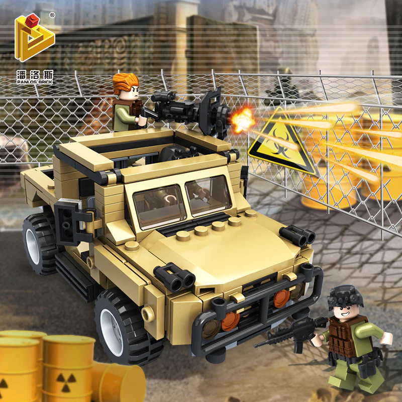 Counter-terrorism raids: armed pickup trucks 潘洛斯 PANLOSBRICK 635008 image 3