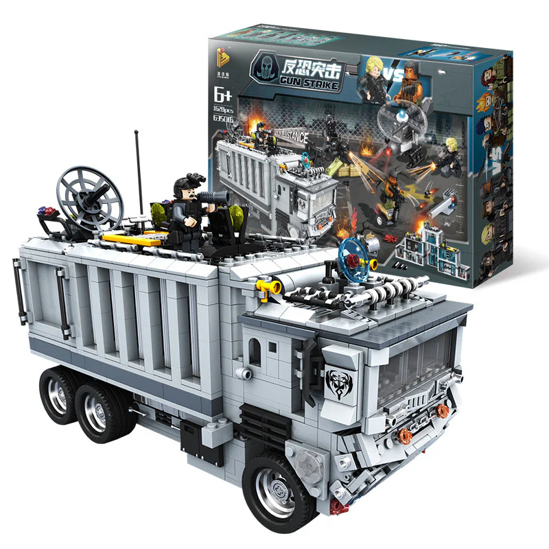Counter-terrorism raids: official mobile command post 潘洛斯 PANLOSBRICK 635016