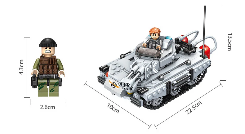 Counter-terrorism raids: fire tanks 潘洛斯 PANLOSBRICK 635013 image 2