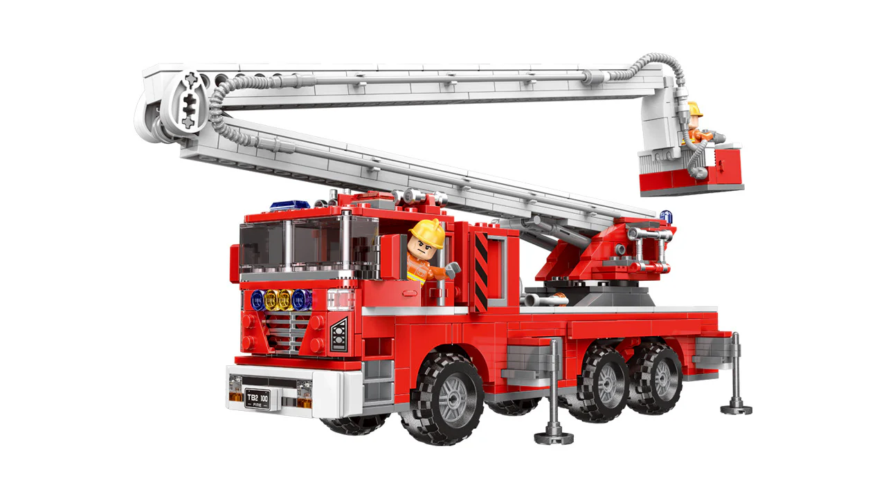 High-Rise Firefighting: Elevating Fire Trucks 星堡 XINGBAO XB-03029