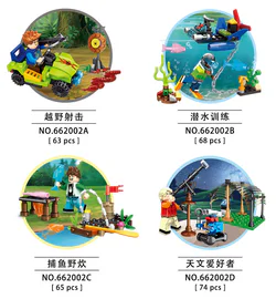 Urban CITY Summer Camp: 4 courses - Off-road shooting, scuba diving training, fishing and camping, astronomy enthusiasts.
