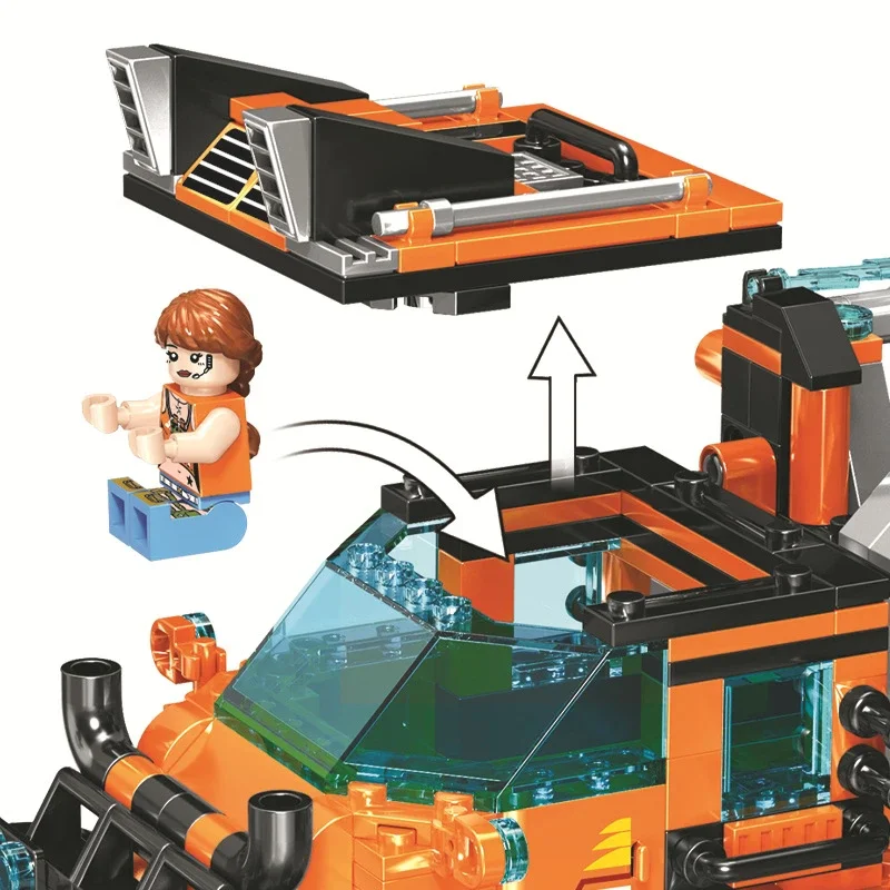 Jurassic Dragons: Dragon Catch Truck 卫乐 Winner 8052 image 4