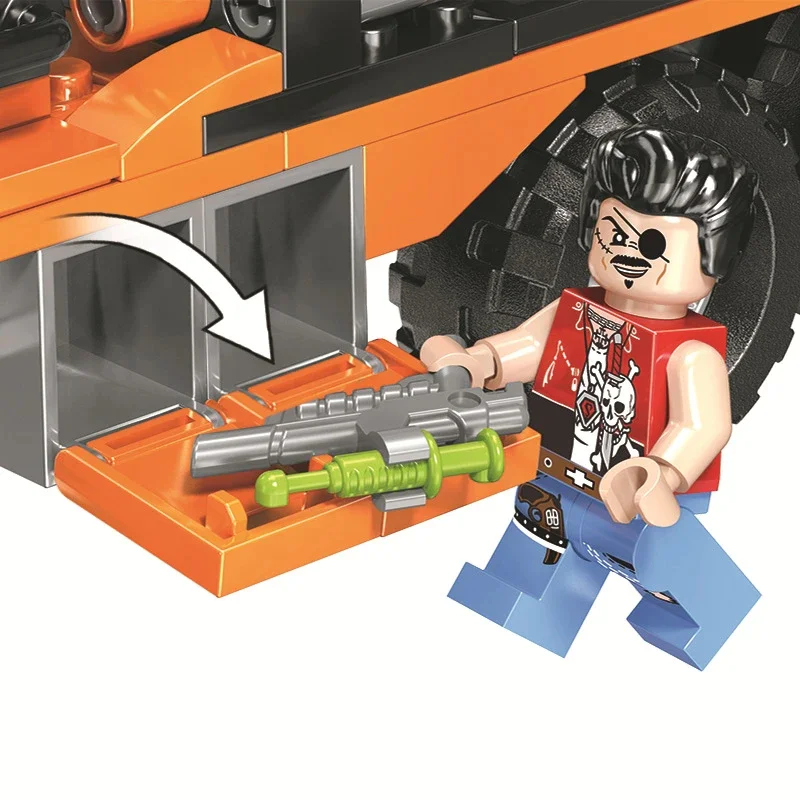 Jurassic Dragons: Dragon Catch Truck 卫乐 Winner 8052 image 5