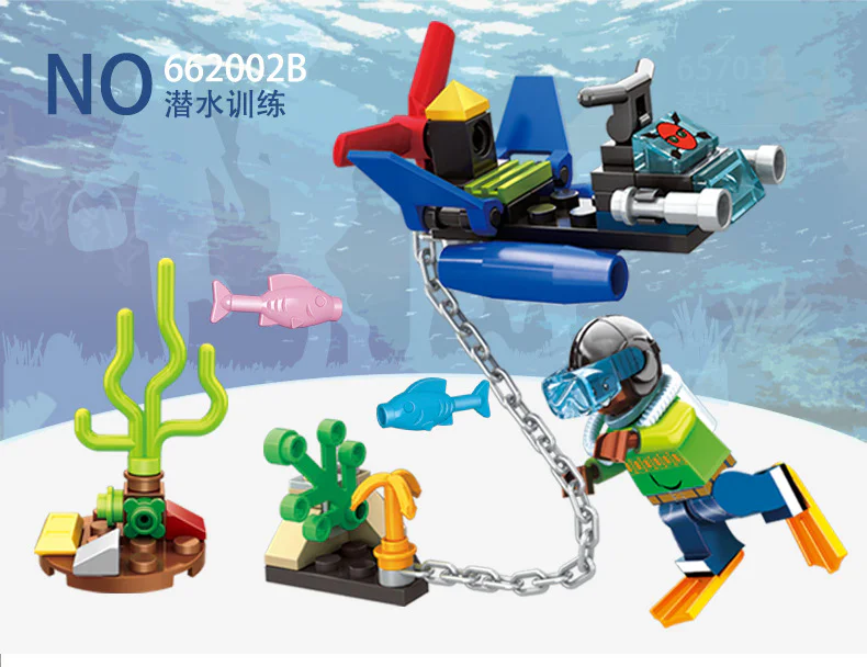 Urban CITY Summer Camp: 4 courses - Off-road shooting, scuba diving training, fishing and camping, astronomy enthusiasts. 潘洛斯 PANLOSBRICK 662002D image 9