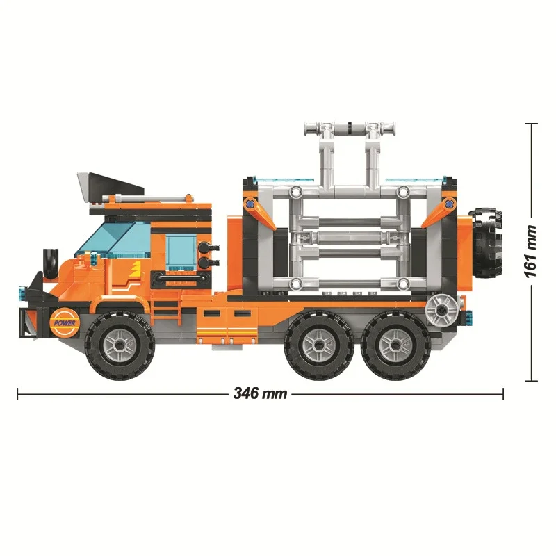 Jurassic Dragons: Dragon Catch Truck 卫乐 Winner 8052 image 8