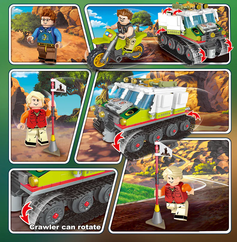 CITY CITY HAPPINESS CAMP: ALL-POWERED LAND CRUISERS 潘洛斯 PANLOSBRICK 662005B image 2
