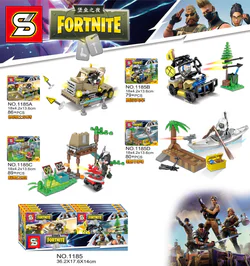 Fortress Night: Mini Scenarios 4 Styles - Peterbilt Truck, Golf Cart, Disc Golf Target, Kayak