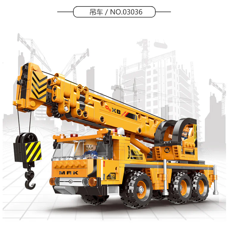 Heavy-duty truck: Crane truck 星堡 XINGBAO XB-03036