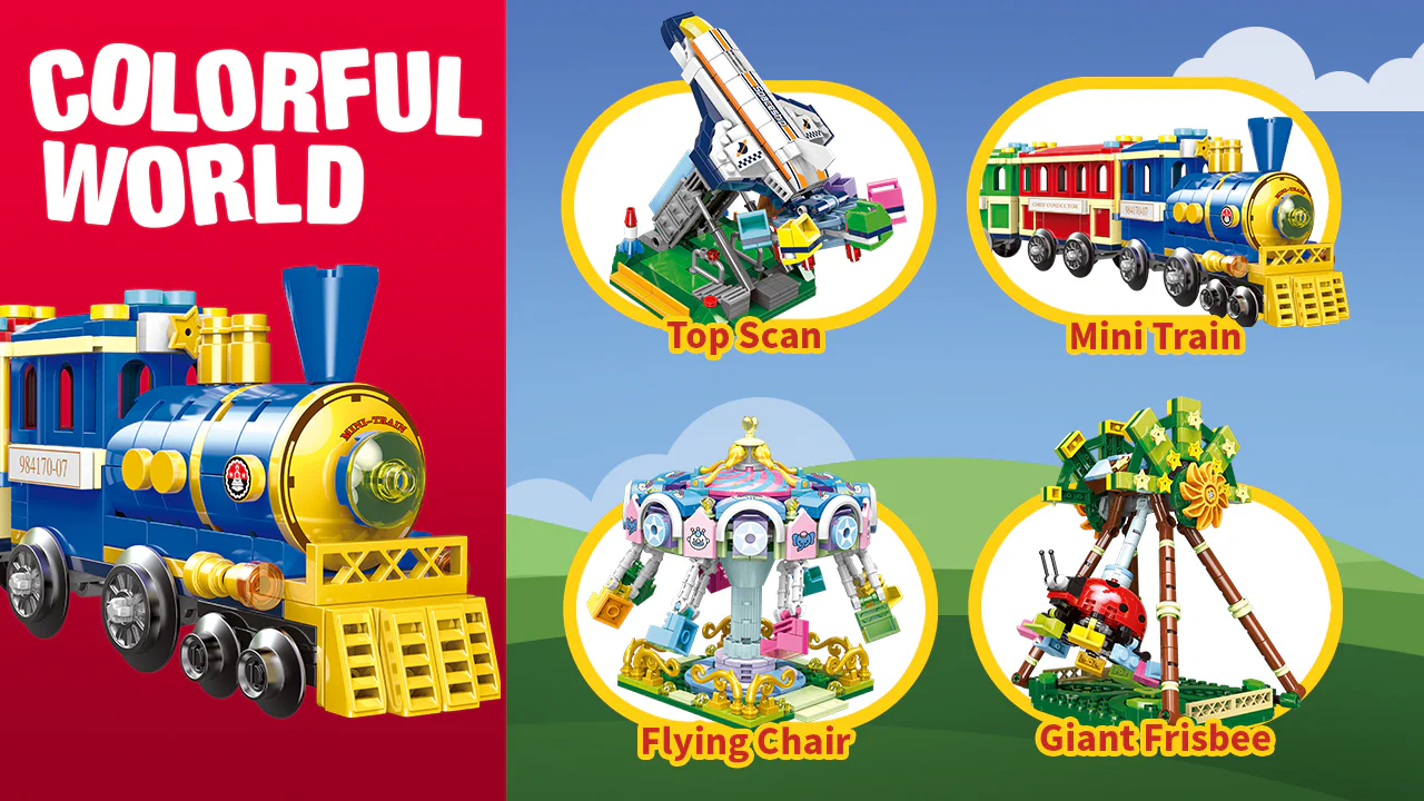Colorful World: Touring Train 星堡 XINGBAO XB-01112 image 3