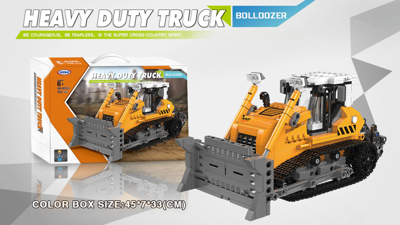 Truck, heavy: bulldozer 星堡 XINGBAO XB-03039 image 3