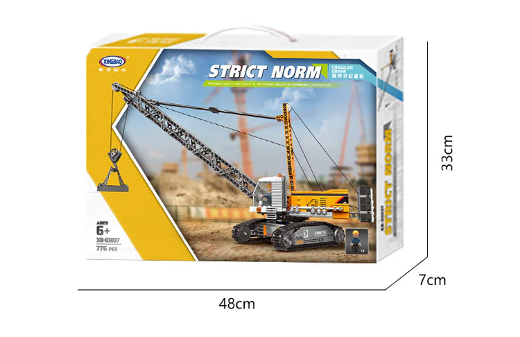 Truck, heavy: tracked crane 星堡 XINGBAO XB-03037 image 9