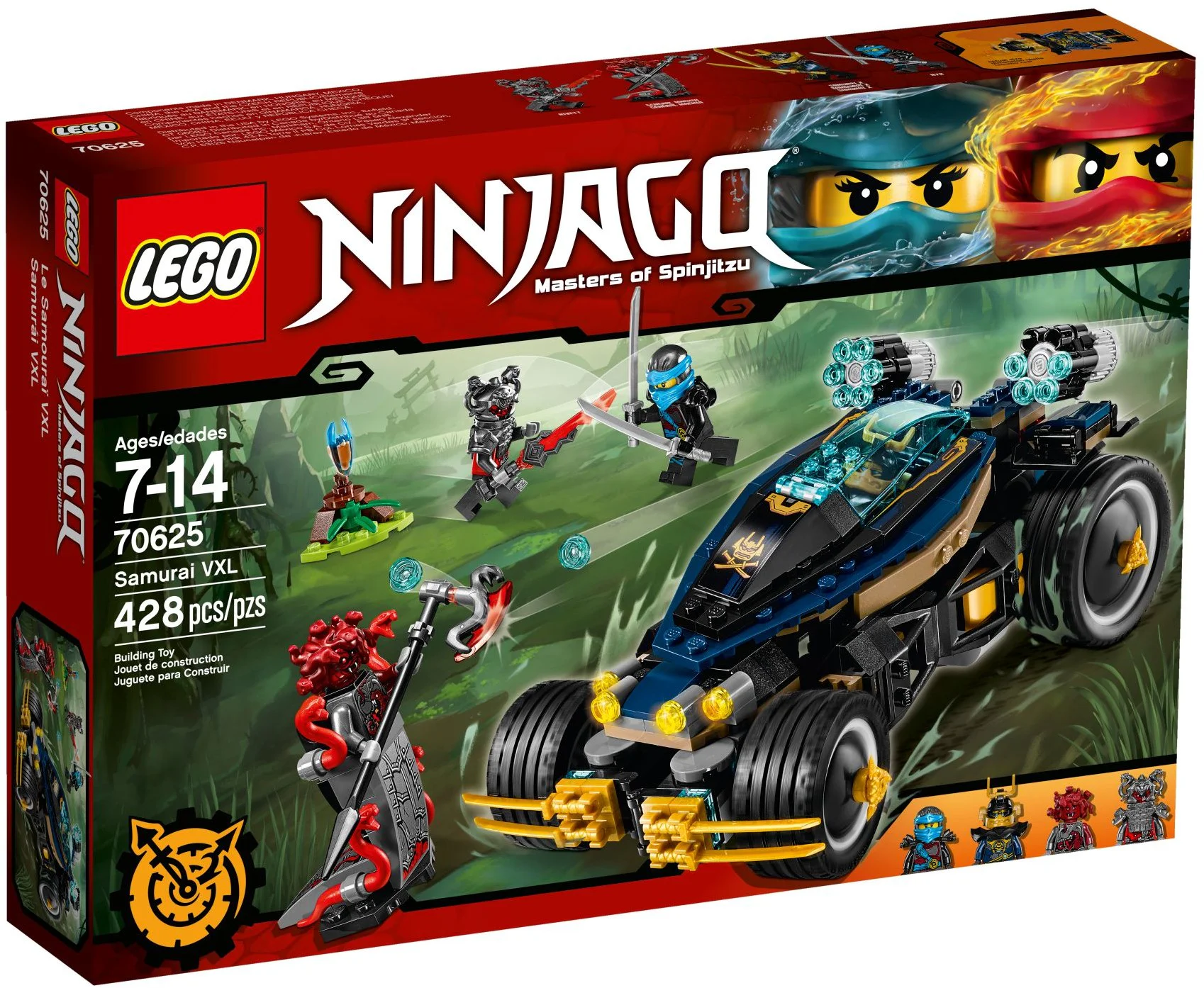 Warrior 12-shot rapid-fire truck VXL 乐高 LEGO 70625 image 1