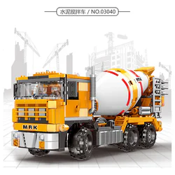 Truck, heavy: cement mixer