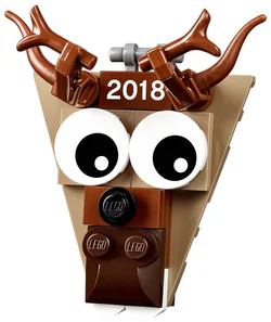 Festival: 2018 Christmas decorations, reindeer head