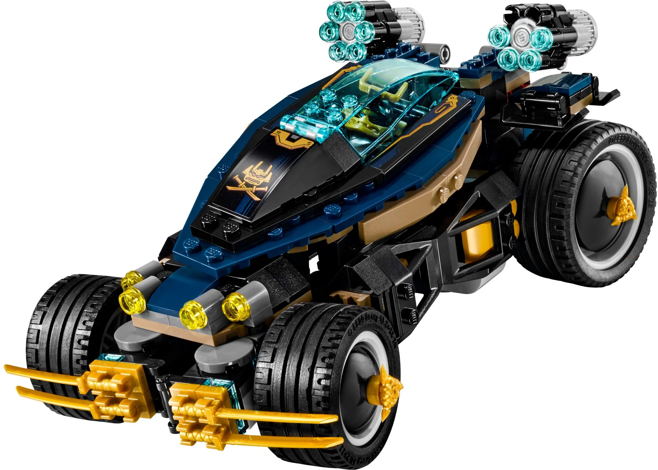 Warrior 12-shot rapid-fire truck VXL 乐高 LEGO 70625 image 3