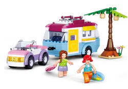 Pink Dream Dolphin Bay: Camping Car Getaway
