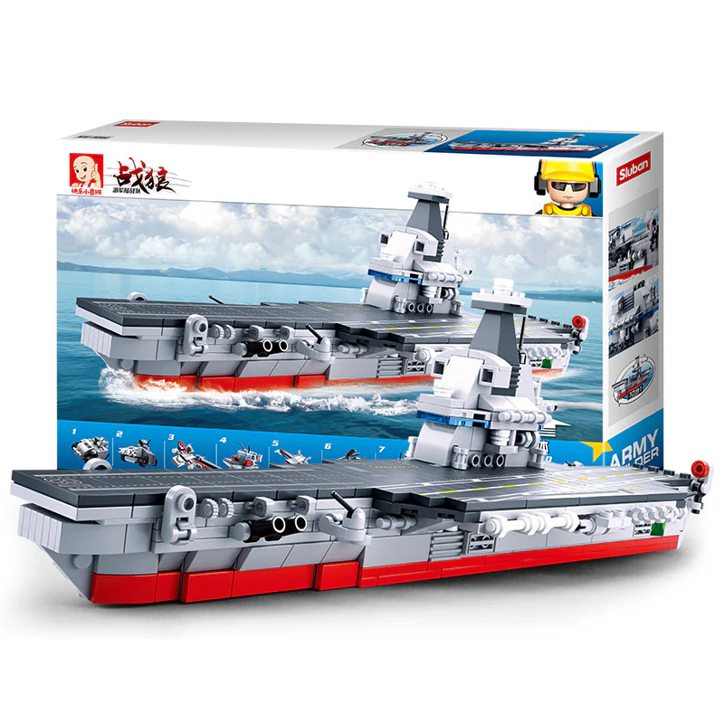 Wolf Marines: Chinese carrier, ten and one 小鲁班 Sluban M38-B0661C image 7