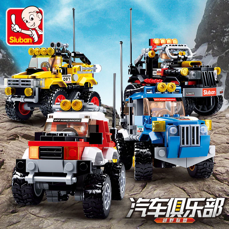 Automobile Club Cross Country Coalition: Conqueror Scrambling Land Cruiser 小鲁班 Sluban M38-B0663A image 1