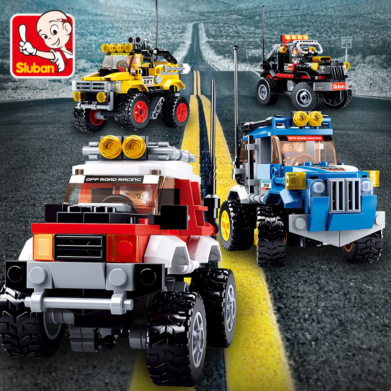 Automobile Club Cross Country Coalition: Conqueror Scrambling Land Cruiser 小鲁班 Sluban M38-B0663A image 3