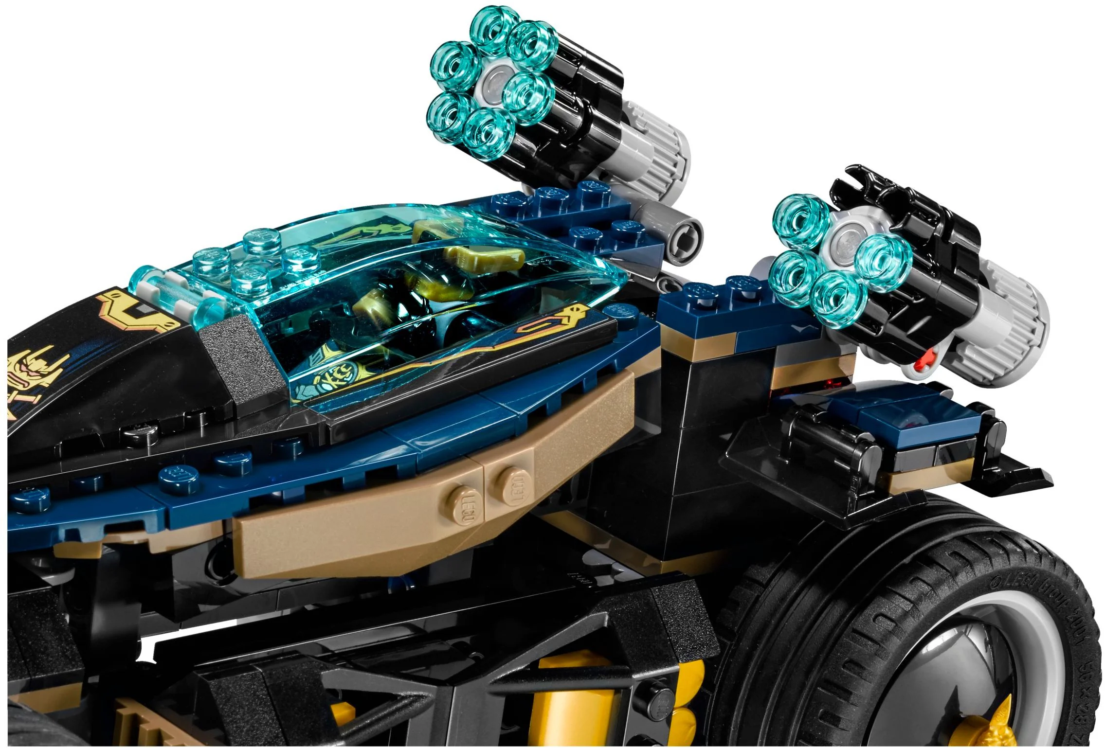Warrior 12-shot rapid-fire truck VXL 乐高 LEGO 70625 image 9