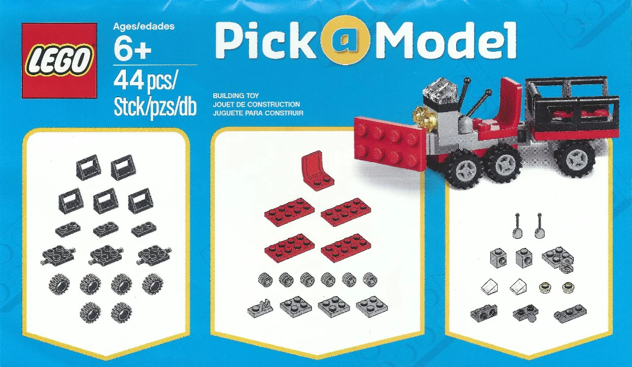 Select a model: Snowbus 乐高 LEGO 3850014