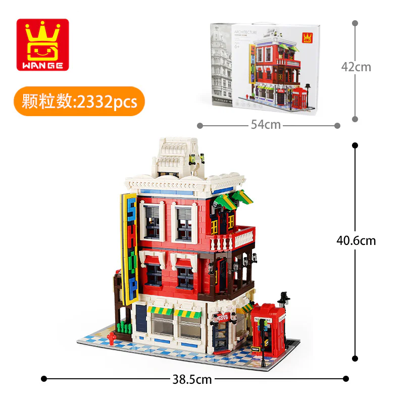 Architecure: The corner shop 万格 WANGE/乐博士 Dr.Luck 6311 image 2