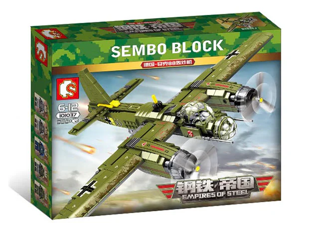 Iron Empire: German Junk 88 Bombers 森宝 SEMBO 101037 image 2