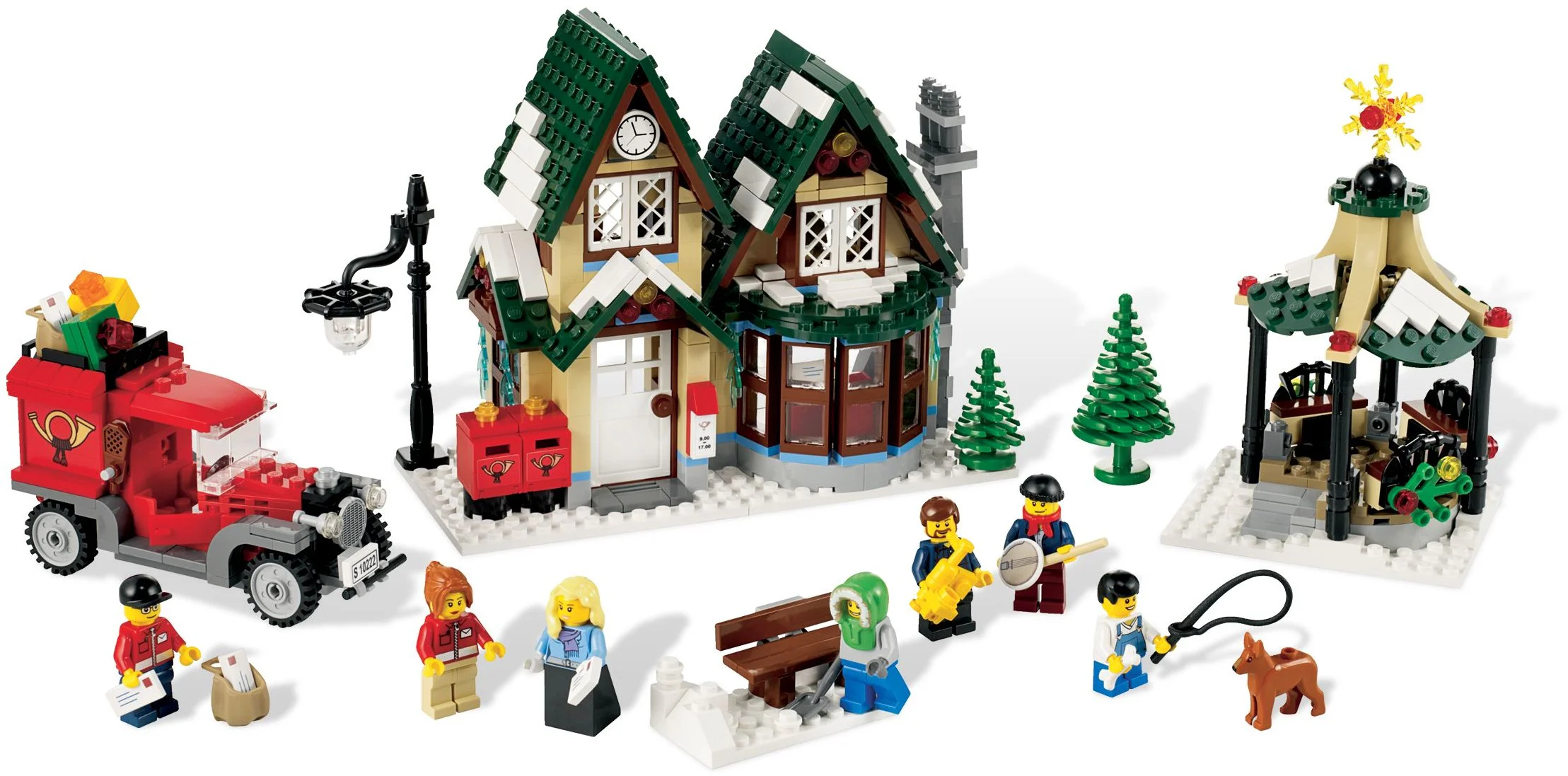 Winter village: Winter town post office 奥斯尼AUSINI 25607