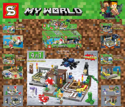 My world: scene four, moving the log bridge, the Last Shadow Transmission, the Guardian Colony, the Last Shadow Center