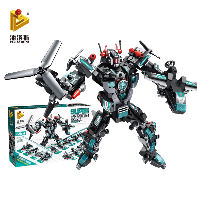 pioneer robot, 12in1, machine armored robot 潘洛斯 PANLOSBRICK 633013 image 3