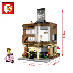 Mini Cityscape: Parisian Bistro