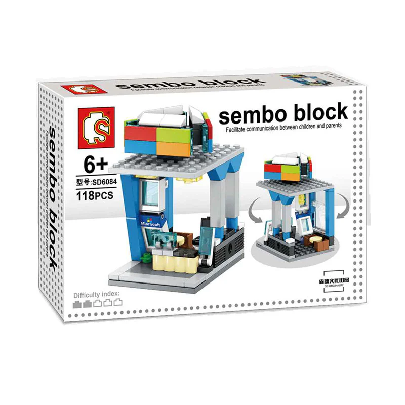 Mini Street View: Microsoft Monument 森宝 SEMBO SD6084 image 1