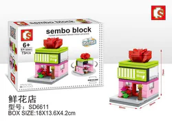 Mini Street View: Flower Shop
