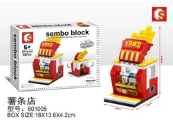 Mini Street View: Fries Shop