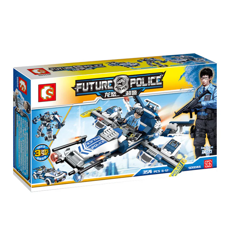 Dragon Anger: Lightning Tracker, Momentum Rover Ace, Speed Patrol P.D 森宝 SEMBO SD9546 image 3