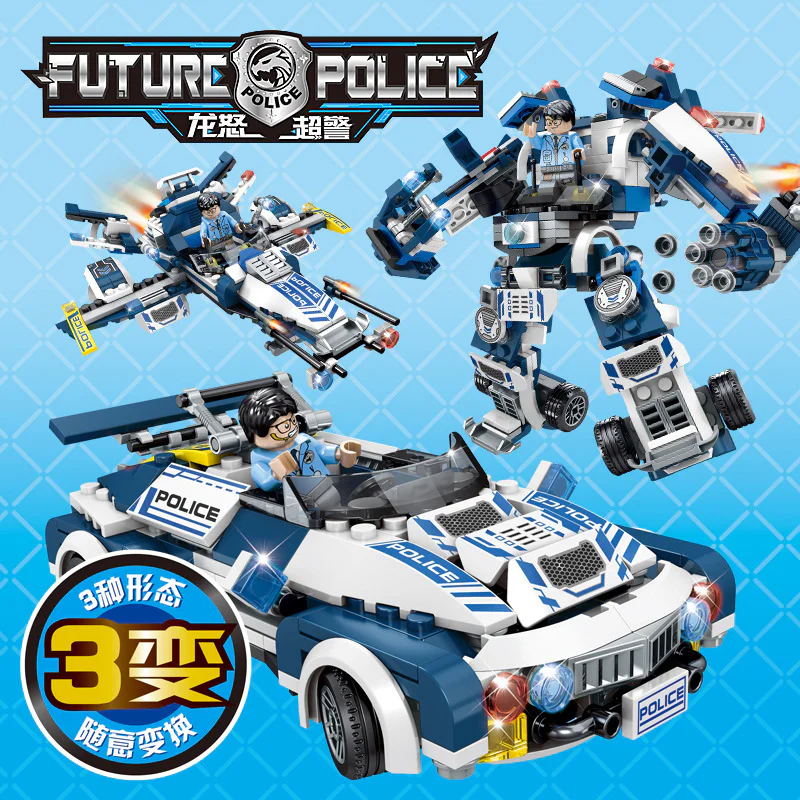 Dragon Anger: Lightning Tracker, Momentum Rover Ace, Speed Patrol P.D 森宝 SEMBO SD9546 image 4